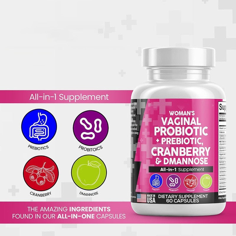 Clean Nutraceuticals Probiotiques vaginaux pour femmes